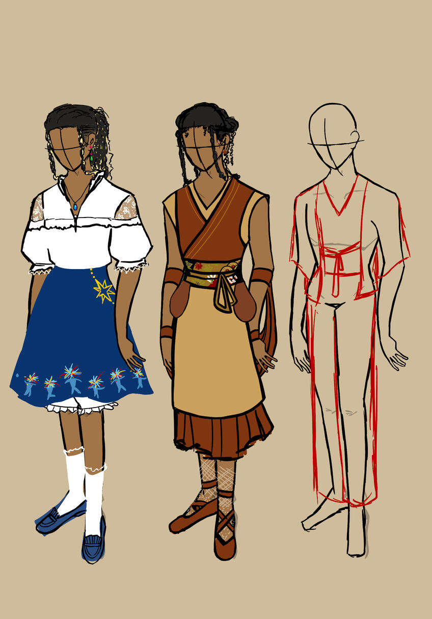 Sketch for personal use, April 2025